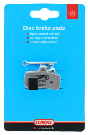 Elvedes schijfremblokset - shimano - organische compound (resin) - 1 paar