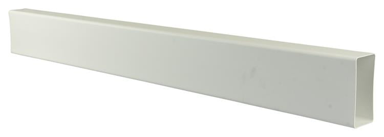 Renson 1006424 - pvc buisstuk 1m 7028 wit 110x55mm | 4 stuks