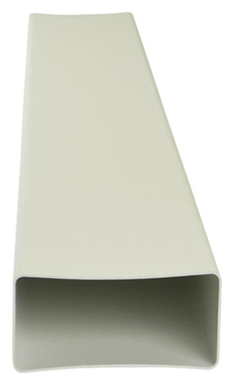 Renson 1006424 - pvc buisstuk 1m 7028 wit 110x55mm | 4 stuks