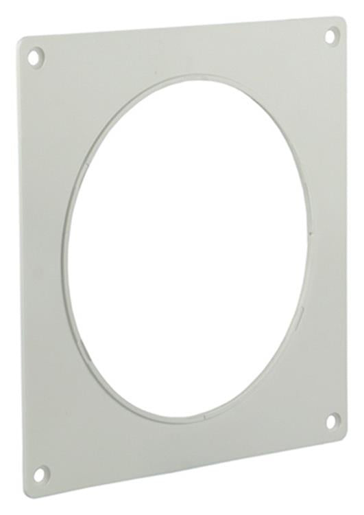 Renson 1006426 - set 2 st.pvc afdekplaten 7031 wit ø 100 | 5 stuks