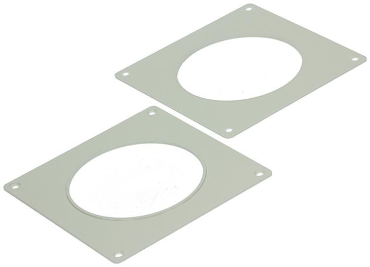 Renson 1006426 - set 2 st.pvc afdekplaten 7031 wit ø 100 | 5 stuks