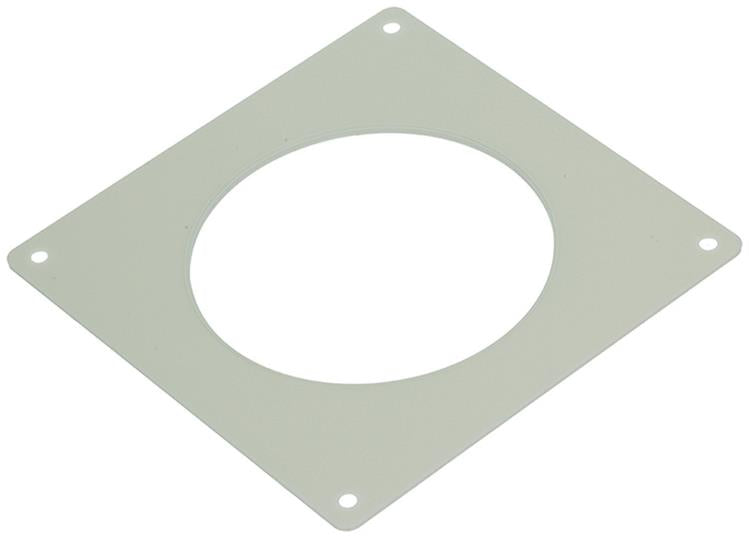 Renson 1006426 - set 2 st.pvc afdekplaten 7031 wit ø 100 | 5 stuks