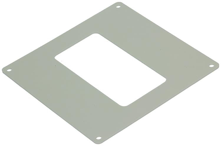 Renson 1006429 - set 2 st.pvc afdekplaten 7032 wit 110x55mm | 5 stuks