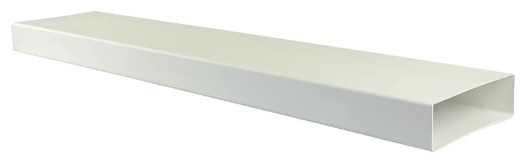 Renson 1006425 - pvc buisstuk 1m 7028 wit 204x60mm | 4 stuks