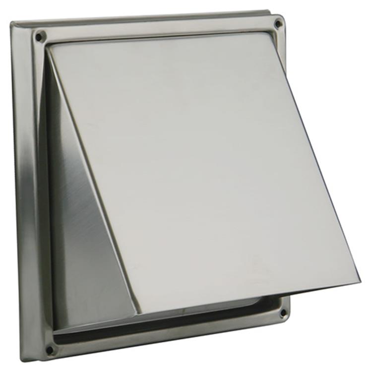 Renson 1006333 - dampkaprooster inbouw 641 inox ø 125 | 2 stuks