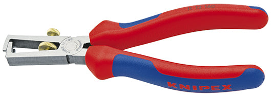 Knipex afstriptang gepolijst comfort 160 mm (rood blauw)