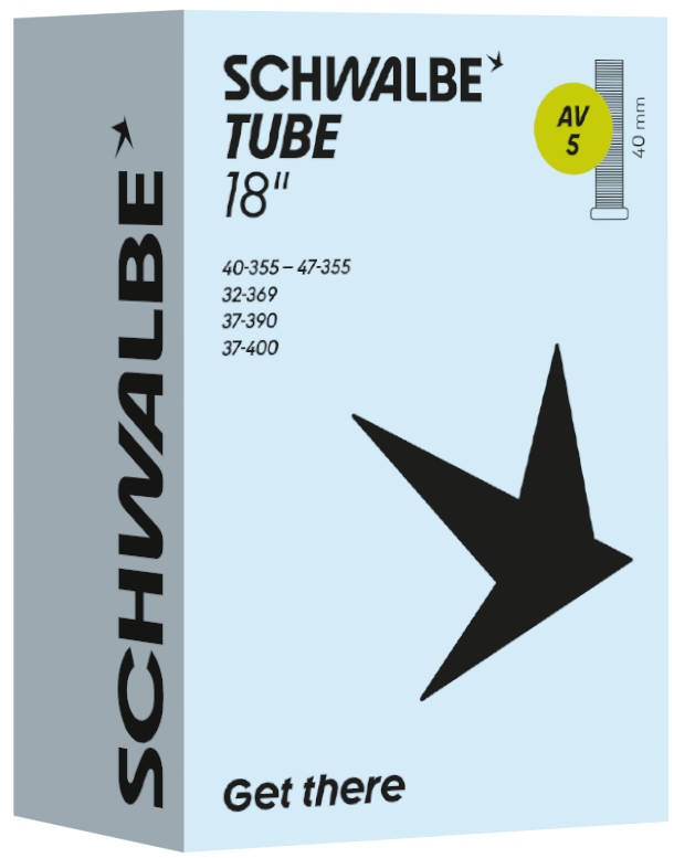 Schwalbe tube #5 32 47-355 400 av40