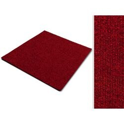 Carpet tile casa pura can can red