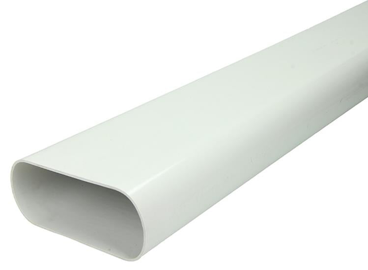 Renson 1053835 - vast plat ovaal kanaal 55x135mm 3m | 2 stuks