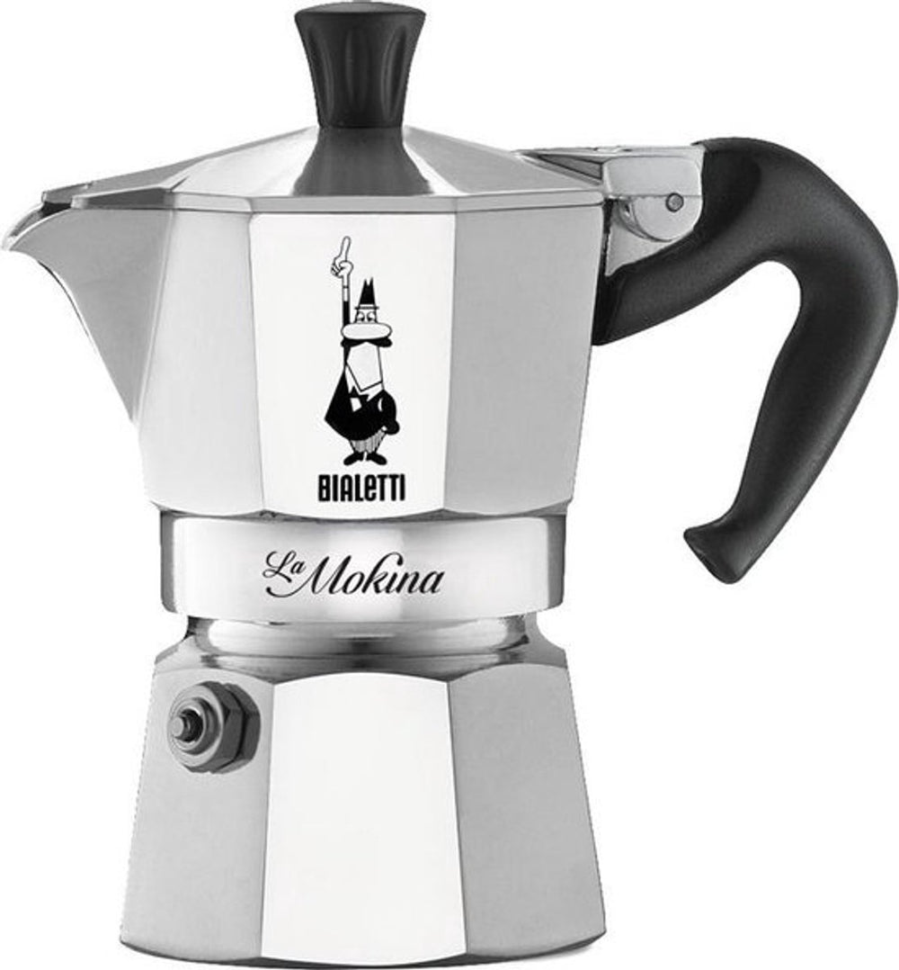 Bialetti 0002380 handmatig koffiezetapparaat moka express 0,04 l roestvrijstaal