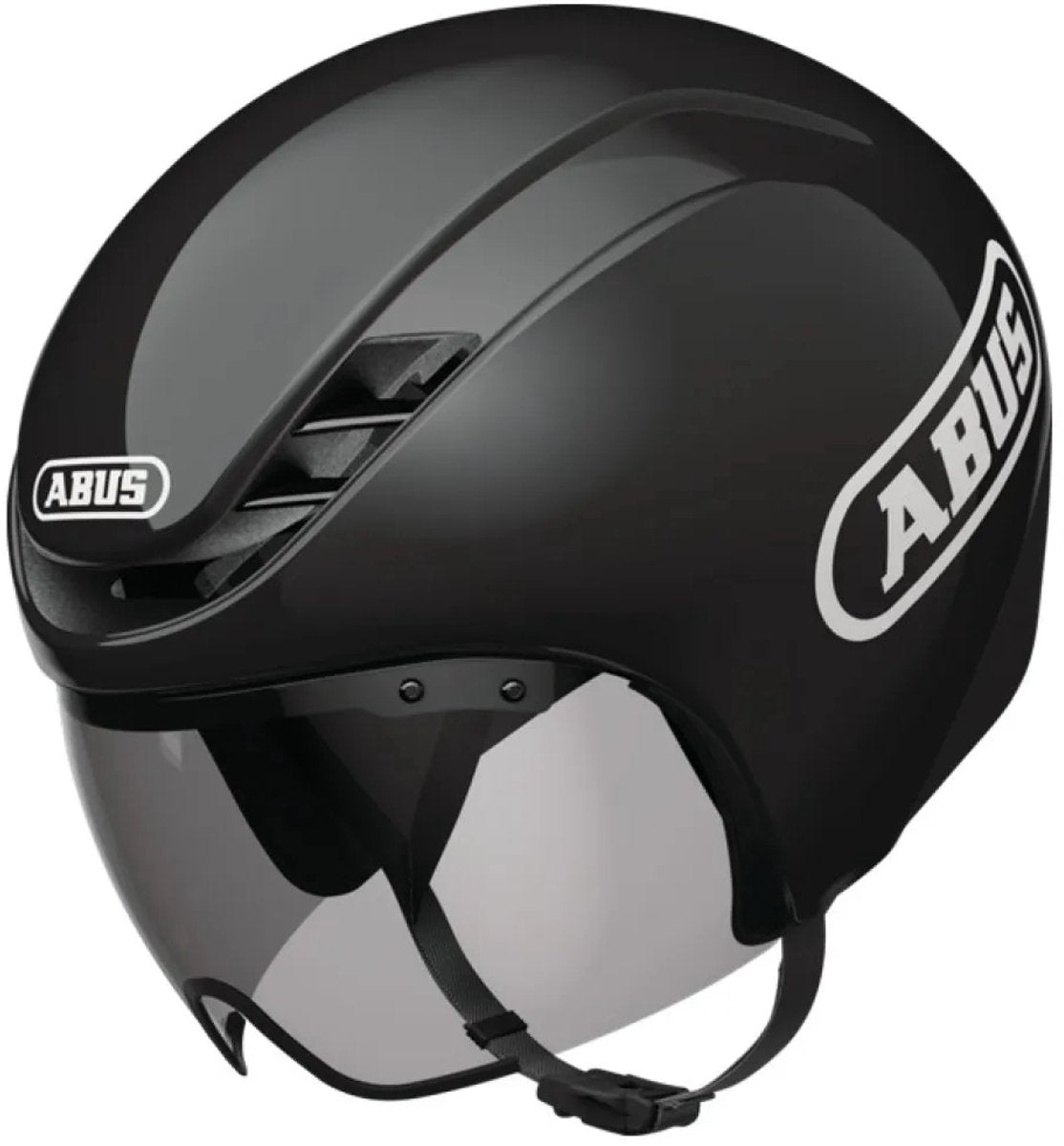 Abus helm gamechanger tt 1.1 glanzend zwart l 57-61cm