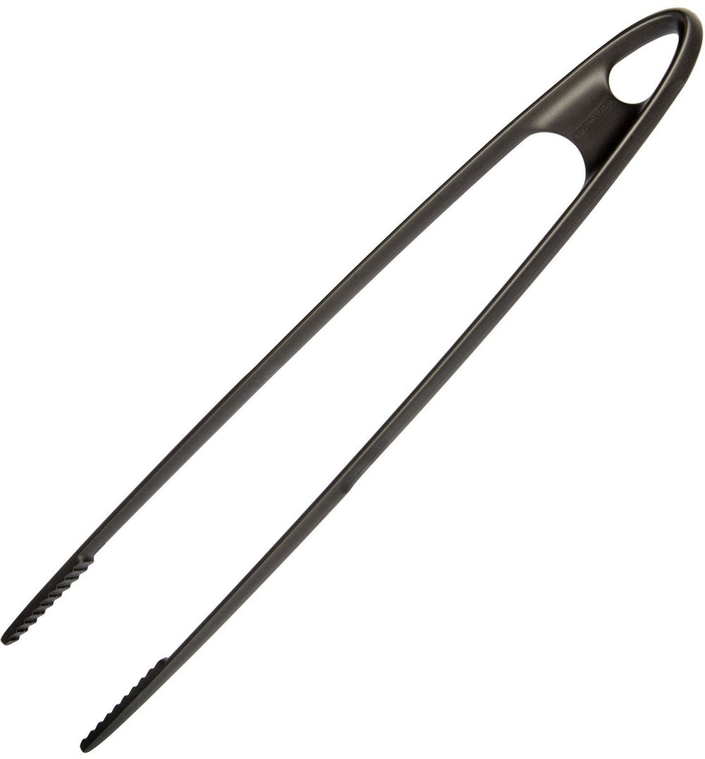 Westmark frituur- en serveerpincet, grilltang, zeer hittebestendig tot 270°c, plastic, lengte: 29 cm, milde-plus, zwart, 13692270