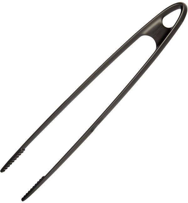 Westmark frituur- en serveerpincet, grilltang, zeer hittebestendig tot 270°c, plastic, lengte: 29 cm, milde-plus, zwart, 13692270