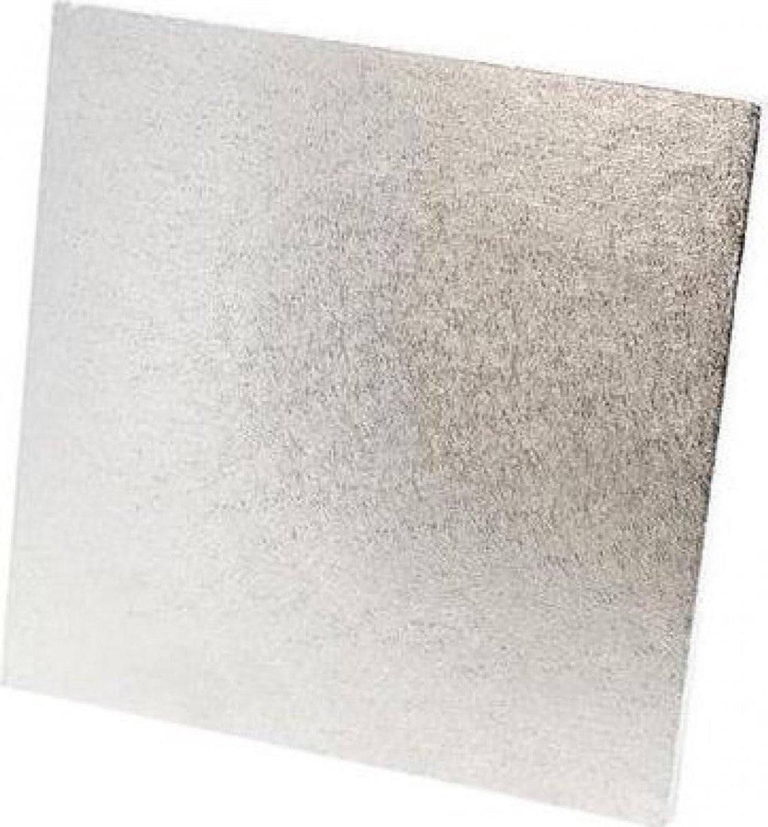 Tala vierkant taartplateau – 30 x 30 cm – extra stevig – 12 mm dikte – zilverkleurig – luxe taartonderlegger voor zware taarten en gebak