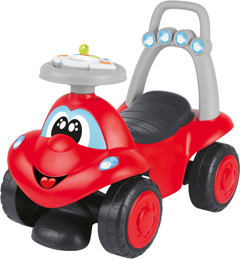 Chicco walk en ride billy loopauto - rood