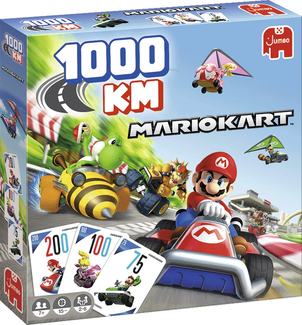 Jumbo - 1000km mario kart - bordspel - vanaf 7 jaar
