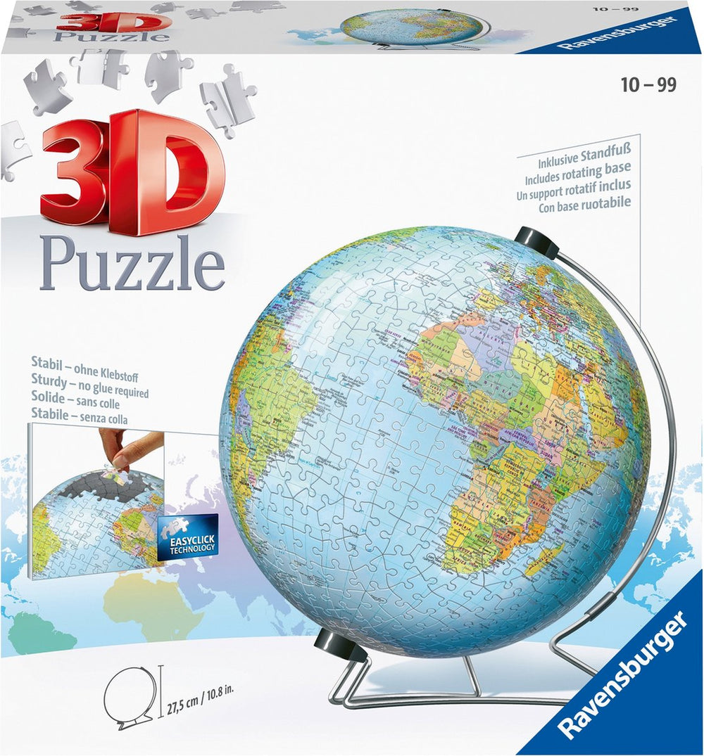 Ravensburger - 3D Wereldbol Aarde 540st.