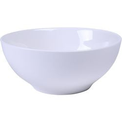 Kom novel extra durable porselein wit