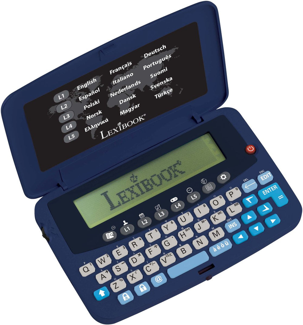 Lexibook 15-talen elektronische zaktranslator