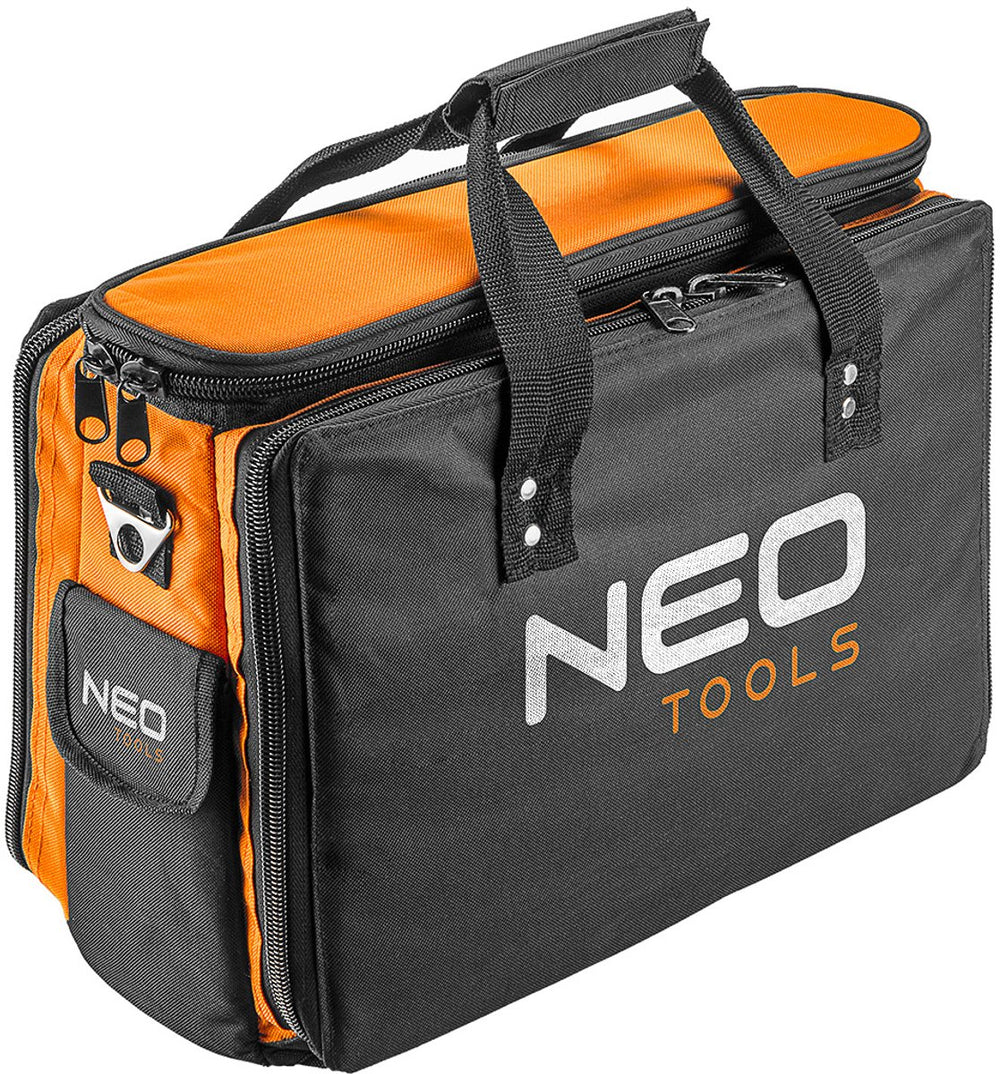 Neo - gereedschapstas - polyester 600d - 2 buiten en 17 binnenvakken - versterkte bodem