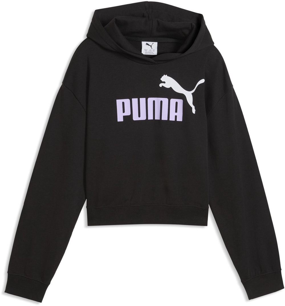 Puma ess 2 color no 1 logo short length hoodie tr g