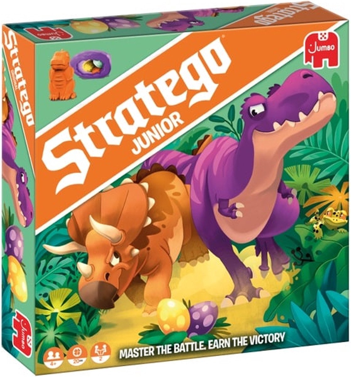 Stratego Jumbo - Junior - Dinos - board game from 4 years old