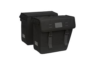 New Looxs Origin Dubbel tas zwart - fietstas - unisex - waterafstotend - 39L