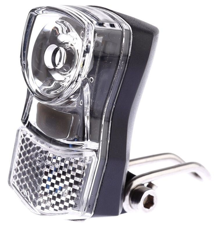 IkziLight koplamp Little 1x1W LED, chroom, met beugel (Werkplaatsverpakking)