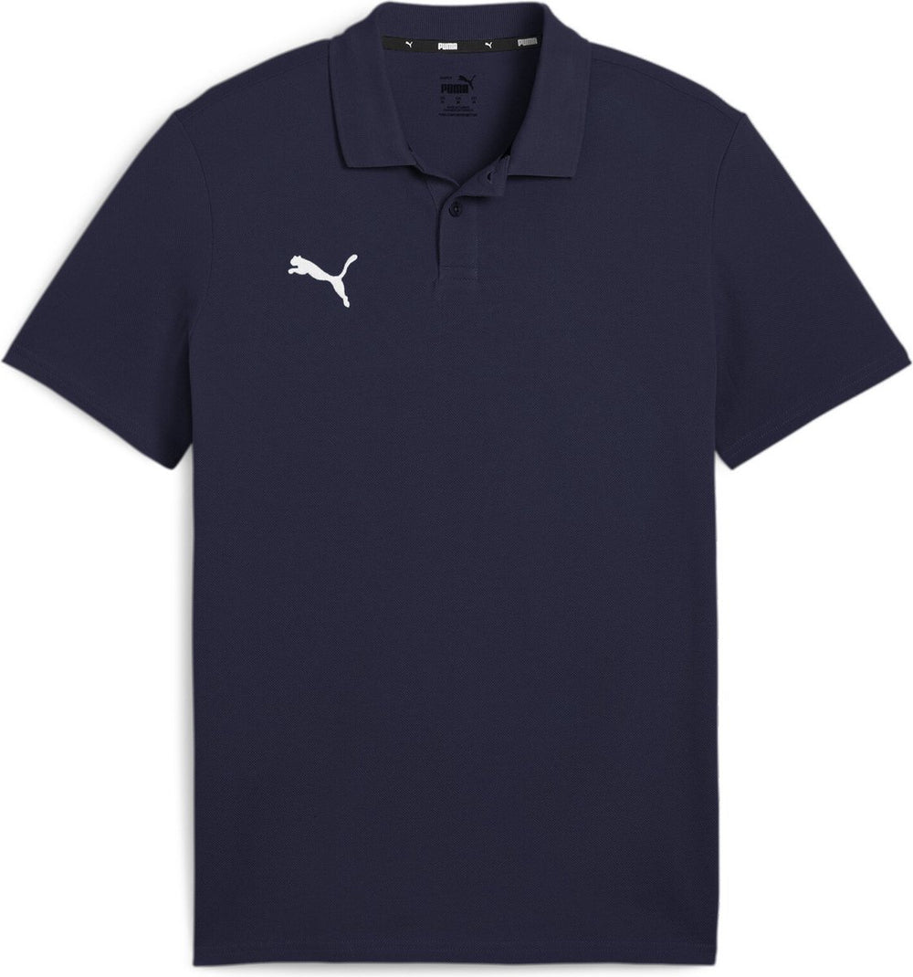 Puma teamgoal casuals polo heren sportshirt - navy- white