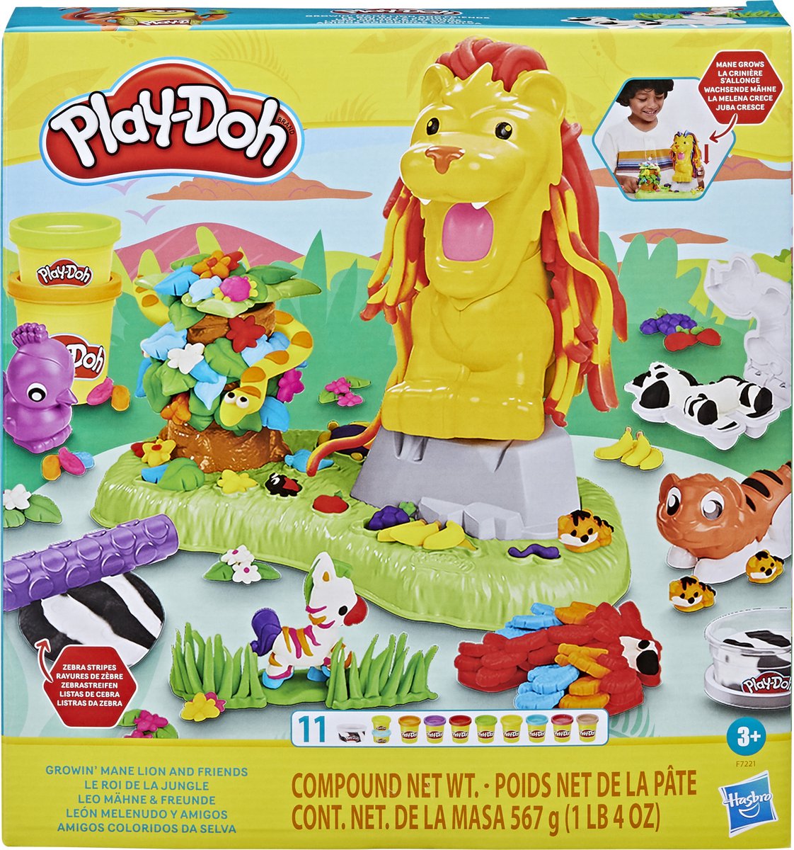 Play-doh leeuw