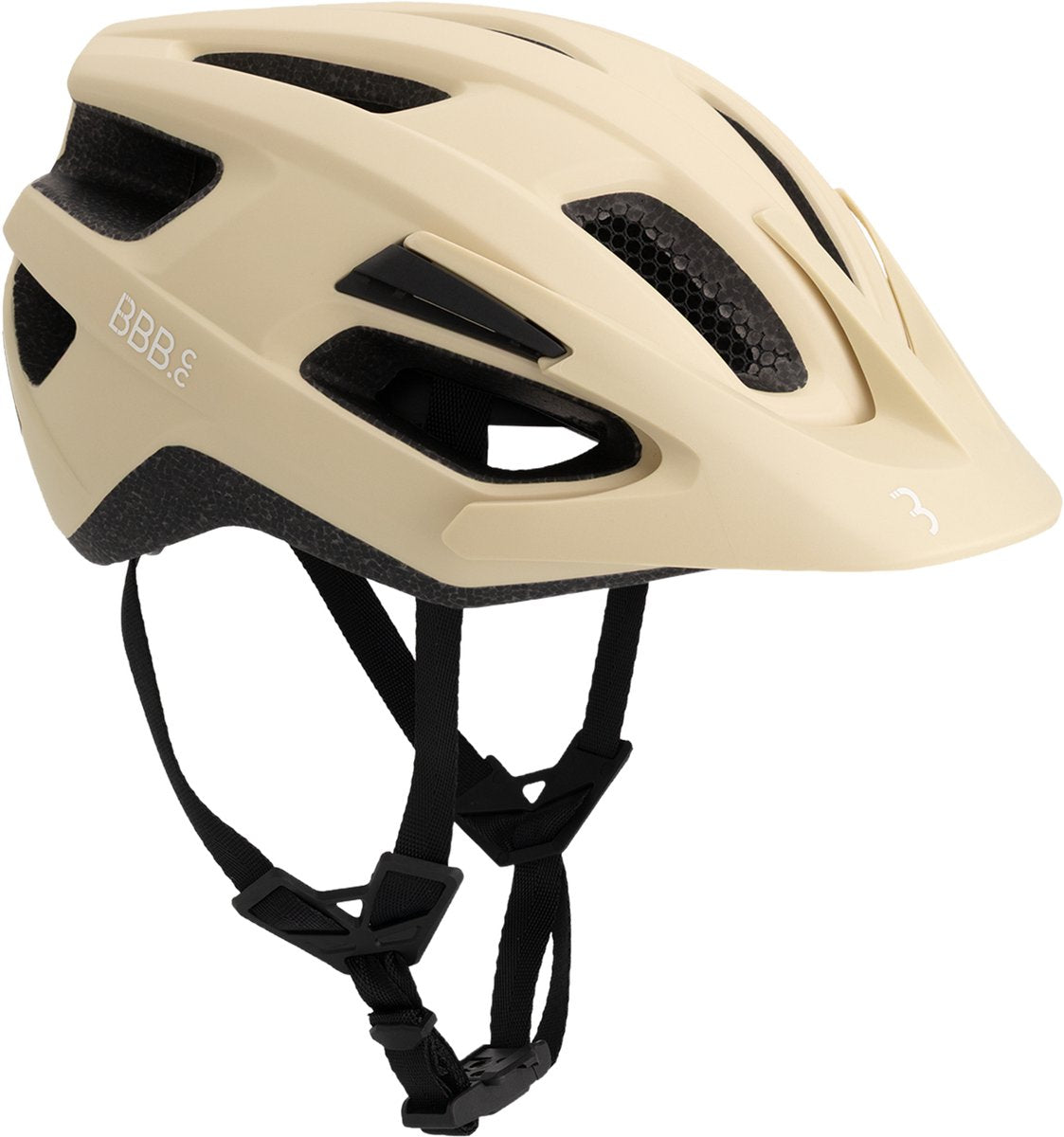 Bbb cycling kite 3.0 fidlock fietshelm volwassenen - mtb helm racefiets helm - wielrenhelm - fietshelm dames - fietshelm heren - mat zand maat m (55-58cm) - bhe-30