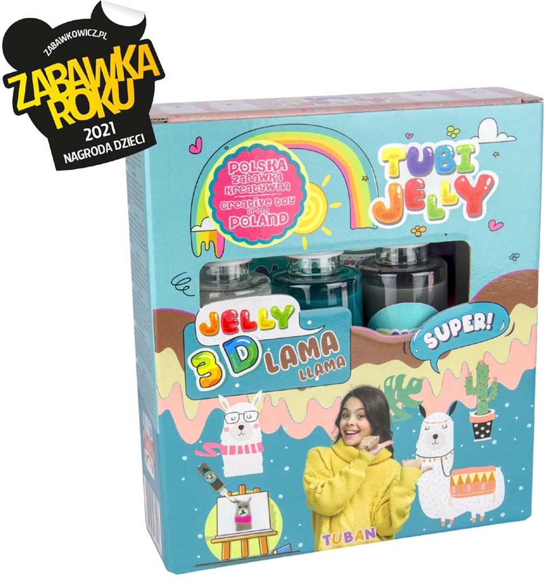 Tuban - tubi jelly set with 3 colors – llama