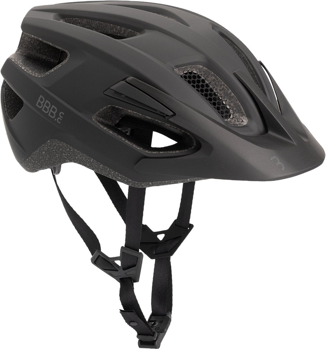 Bbb cycling kite 3.0 fidlock fietshelm volwassenen - mtb helm racefiets helm - wielrenhelm - fietshelm dames - fietshelm heren - mat zwart maat l (58-61cm) - bhe-30