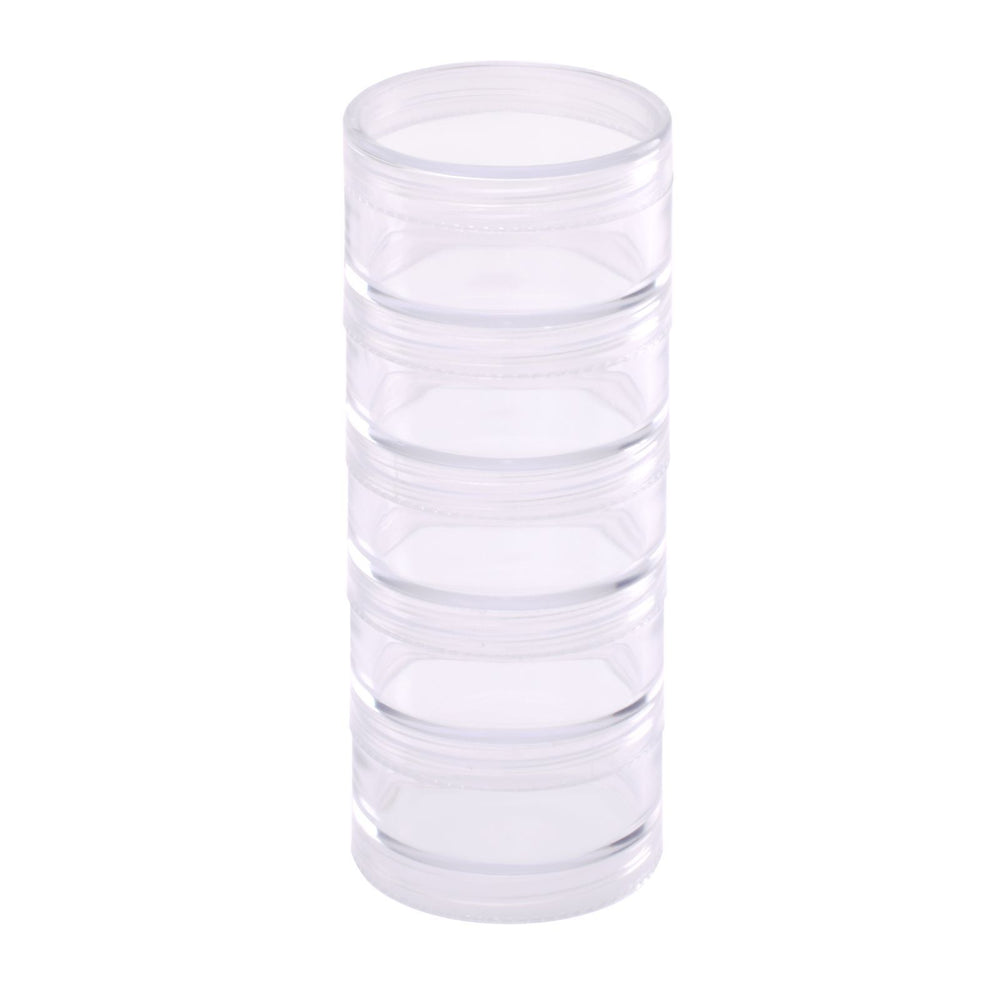 Vaessen creative • ronde sorteerbakjes 5cm set 5stuks