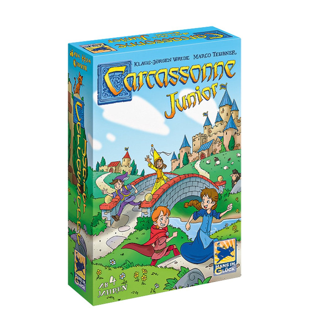 Asmodee carcassonne junior - bordspel - familie