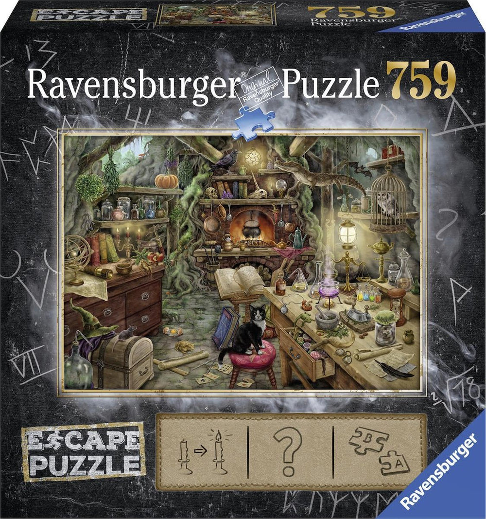 Ravensburger escape puzzle 3 kitchen of a witch - 759 stukjes