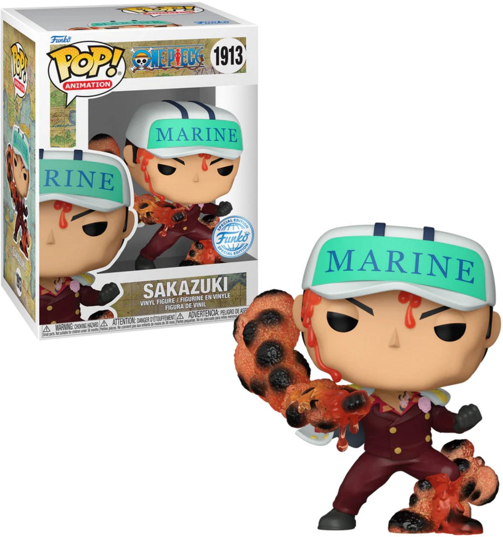 Funko pop! animation: one piece - sakazuki #1913 special edition exclusive