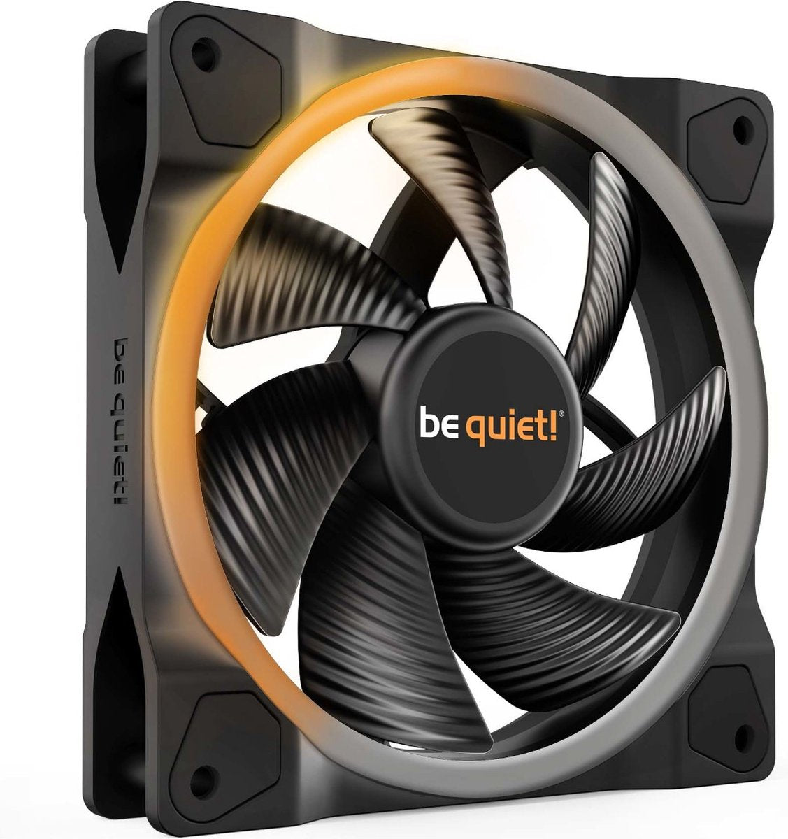 Be quiet! be quiet light wings 120x120 cm fan zwart