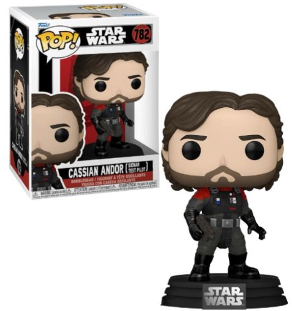 Funko star wars cassian andor (chase edition mogelijk!) vinylfiguur 782 unisex pop! - neutraal - standard
