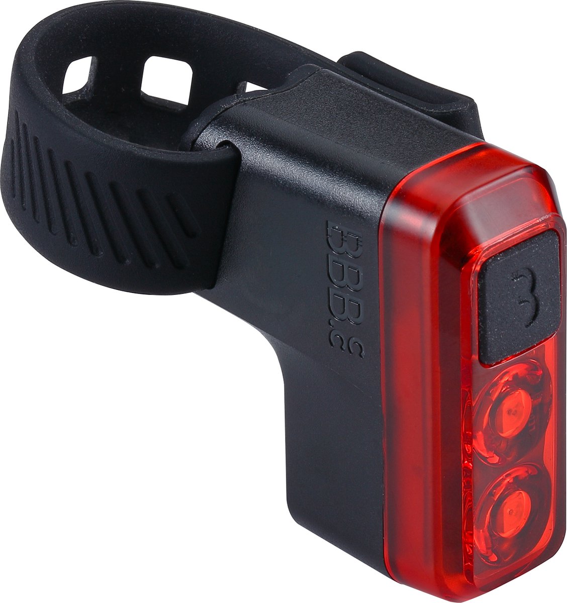 Bbb cycling salute achterlicht fiets - fietsverlichting usb oplaadbaar - compact achterlicht racefiets - 8 lumen - accu 28 uur - waterdicht - bls-145