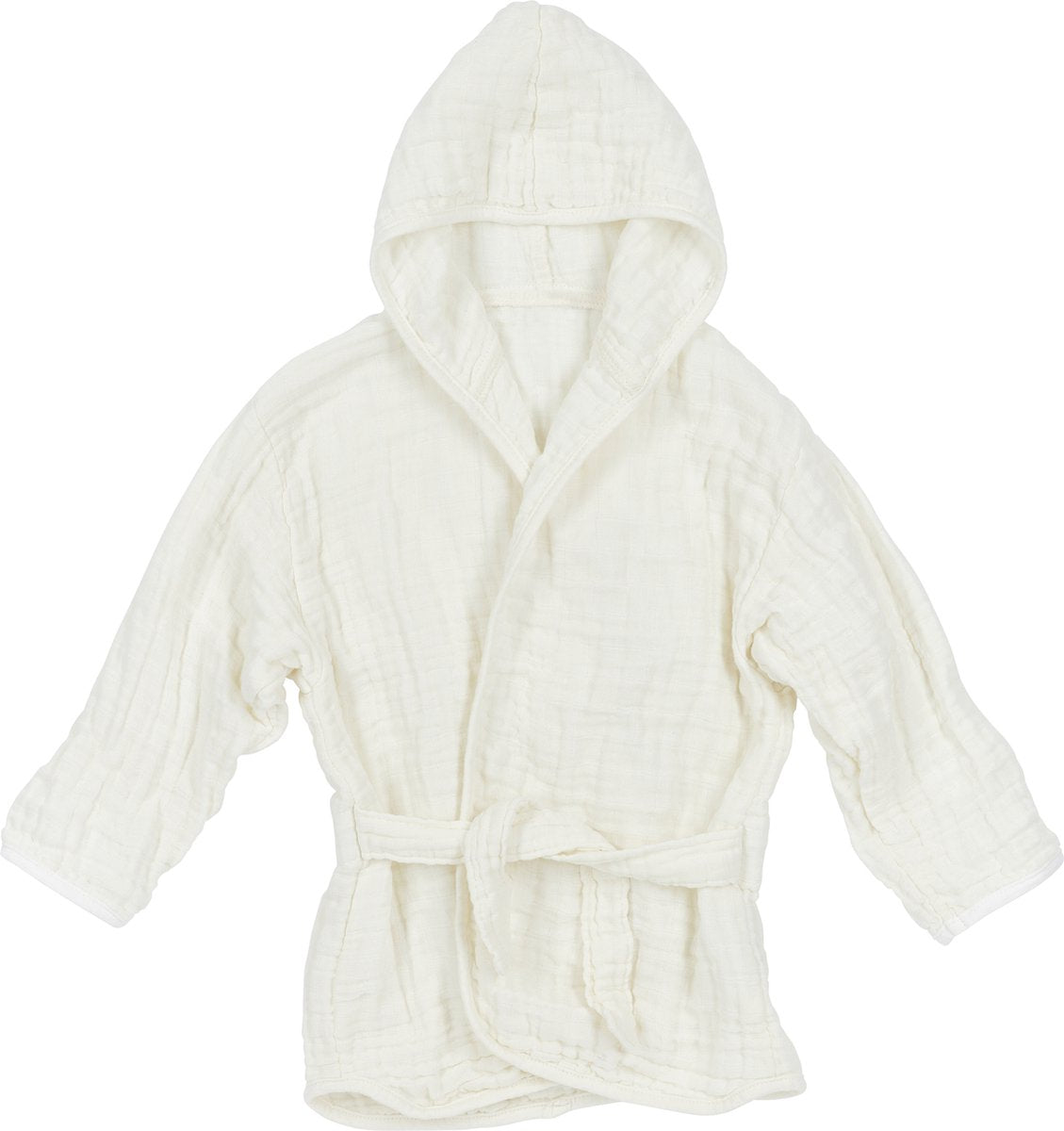 Meyco baby uni badjas - pre-washed hydrofiel - offwhite - 86 92