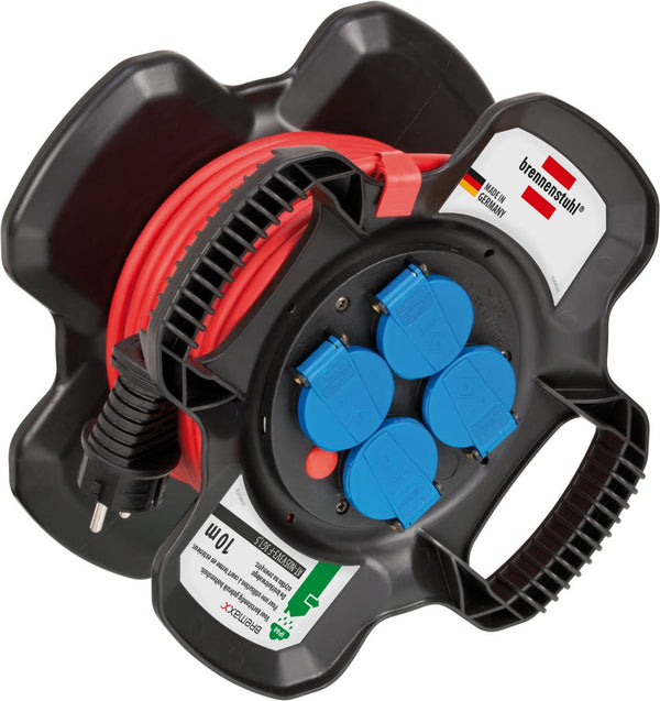 Brennenstuhl kabelhaspel x-gum ip44 10m n05v3v3-f3g1,5 *be* penaarde
