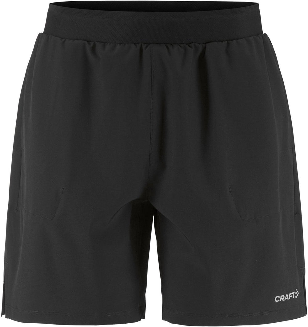 Craft adv essence 2-in-1 shorts 2 m heren sportbroek - zwart