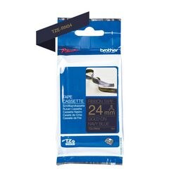 Labeltape brother p-touch blauw, goud