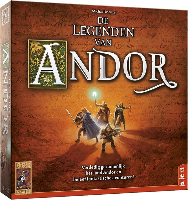 999 Games - The Legends of Andor Base Game Board Game - Cooperative Game