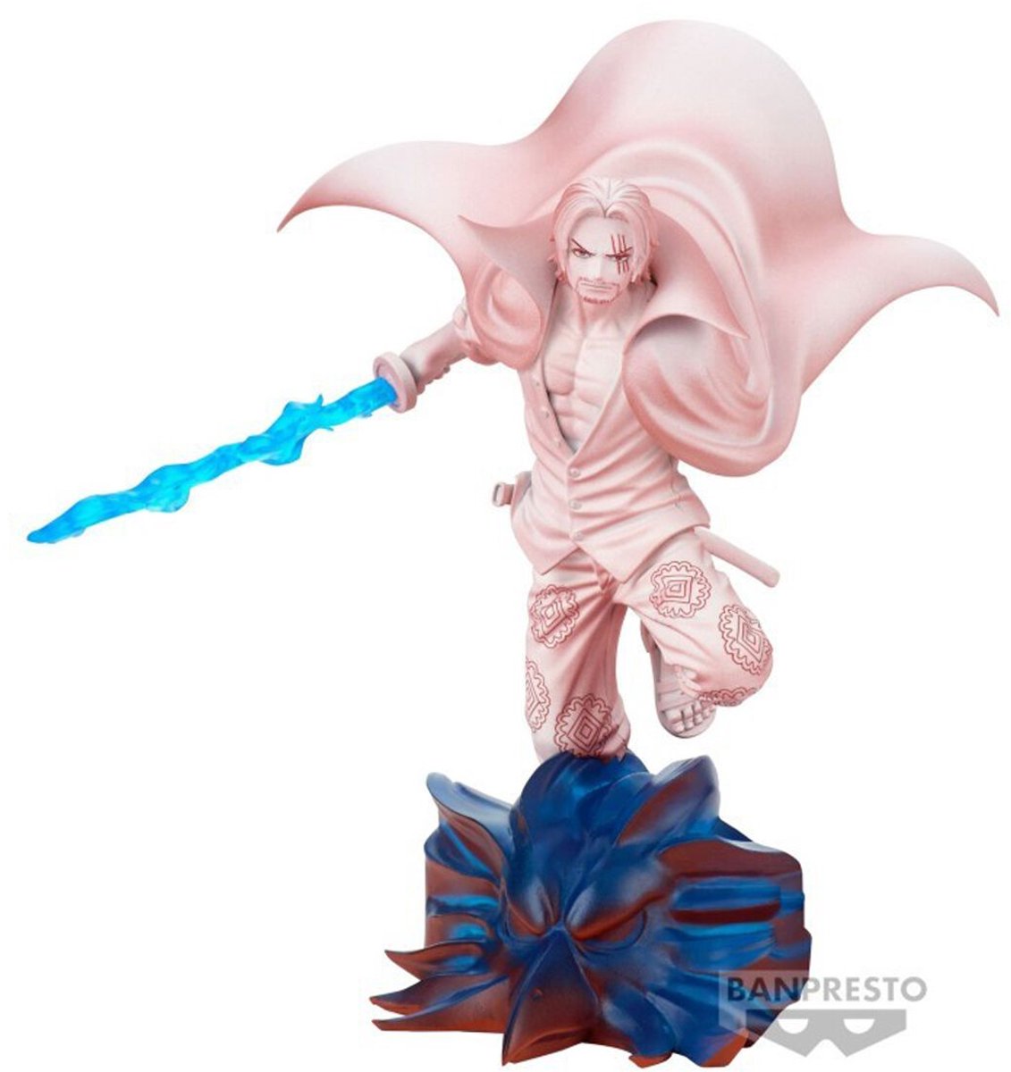One piece banpresto - film red - shanks verzamelfiguren meerkleurig unisex