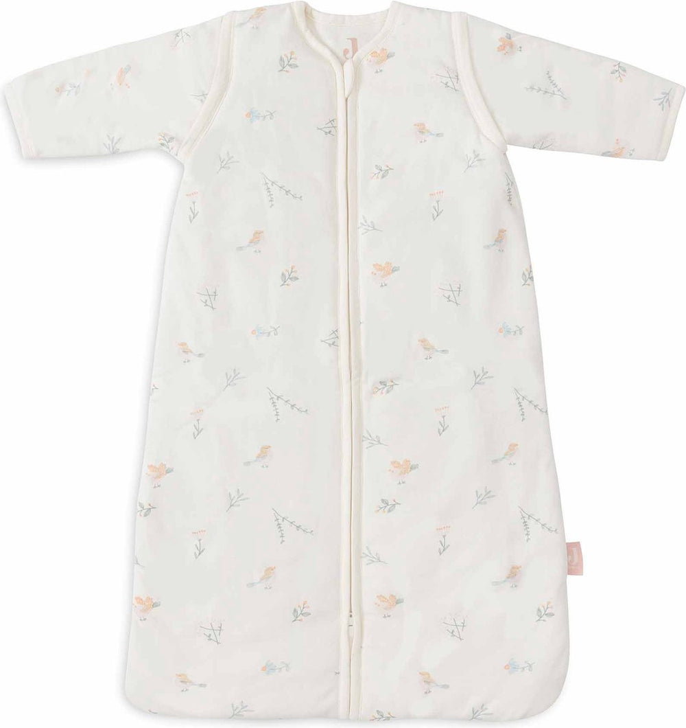 Jollein baby slaapzak winter met afritsbare mouw 90cm - lovely birds - winterslaapzak