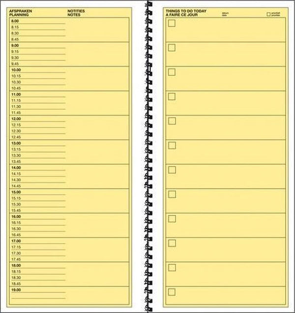 Sigel things to do today expres met spiraal 100 vel notitieblok to do blok