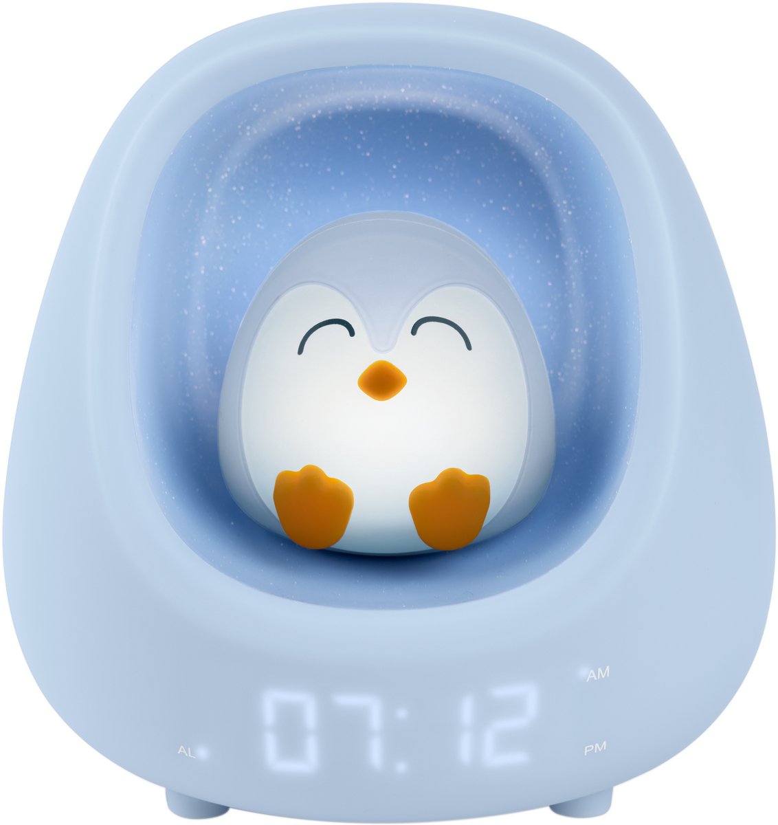 Bigben hibuddies hibuddies nestkids nachtlamp met wekker voor kinderen - snow de pinguin