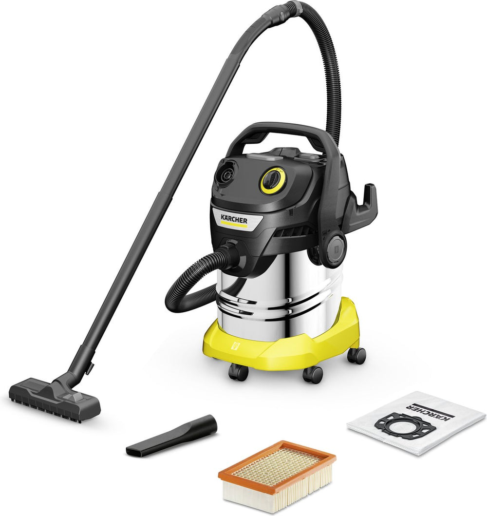Kärcher - kwd 5 s v-25 5 22 - nat- en droogzuiger - rvs - 25 liter